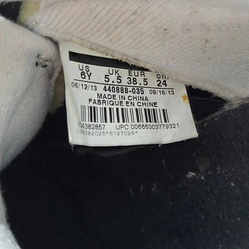 Nike Air Jordan 5‎ Retro GS Youth 6 Oreo Basketball Sneaker 440888-035 - Picture 9 of 9